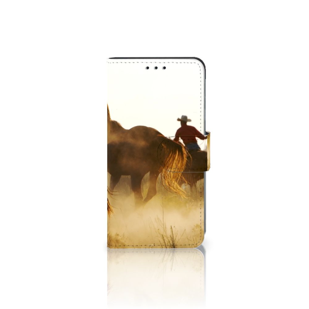 Samsung Galaxy A3 2017 Telefoonhoesje met Pasjes Design Cowboy