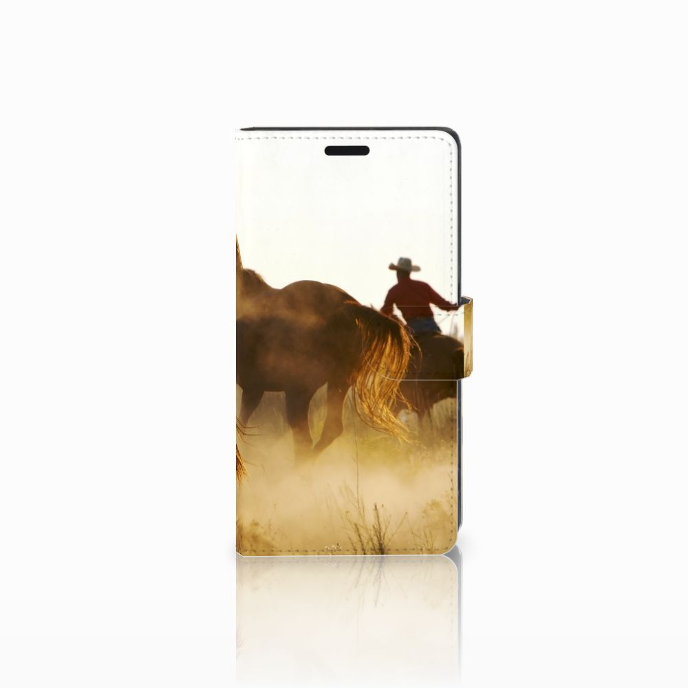 Sony Xperia XZ | Sony Xperia XZs Telefoonhoesje met Pasjes Design Cowboy