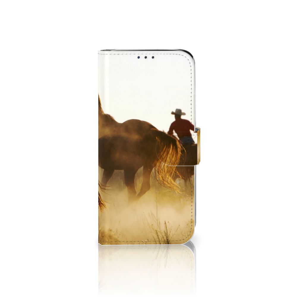 Samsung Galaxy A20e Telefoonhoesje met Pasjes Design Cowboy
