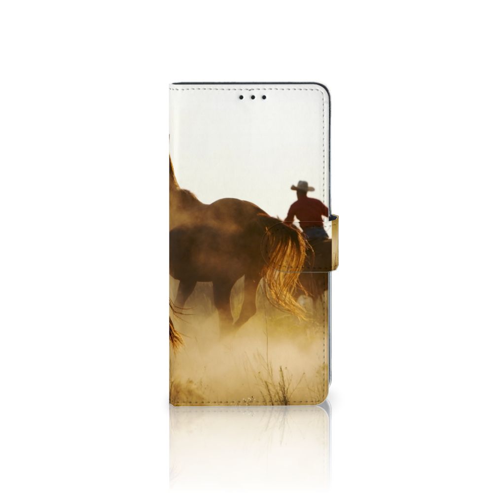 Motorola Moto G 5G Plus Telefoonhoesje met Pasjes Design Cowboy