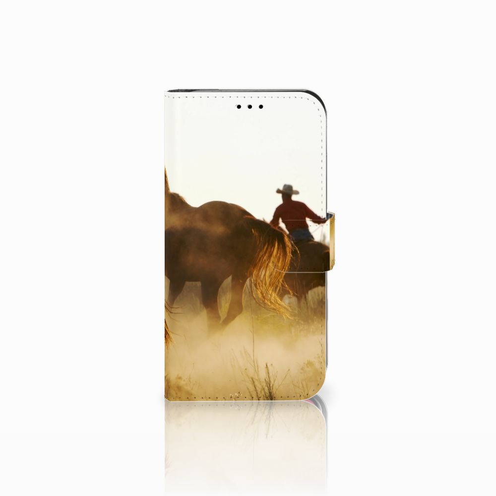 Apple iPhone Xr Telefoonhoesje met Pasjes Design Cowboy