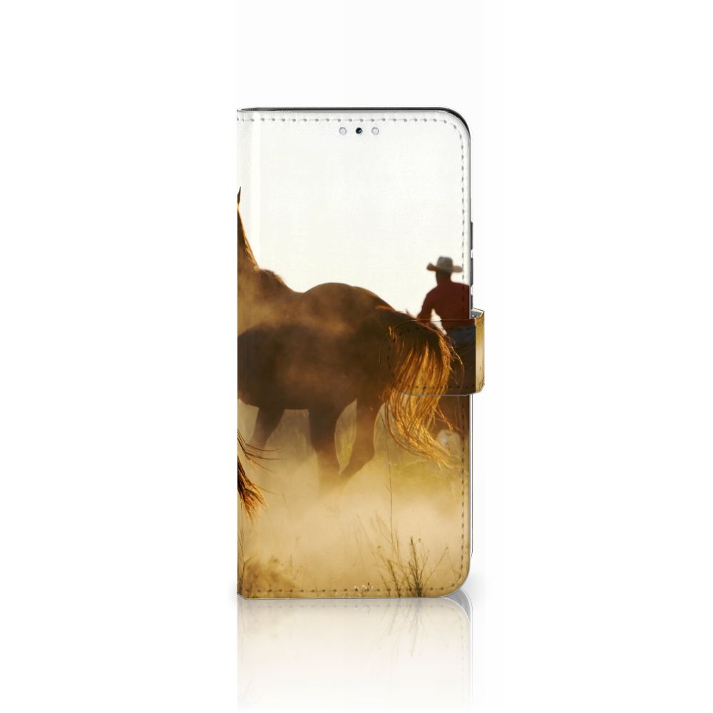 Samsung Galaxy S22 Plus Telefoonhoesje met Pasjes Design Cowboy