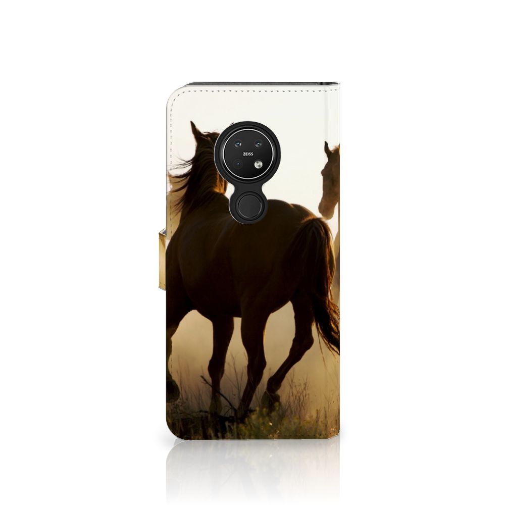 Nokia 7.2 | Nokia 6.2 Telefoonhoesje met Pasjes Design Cowboy