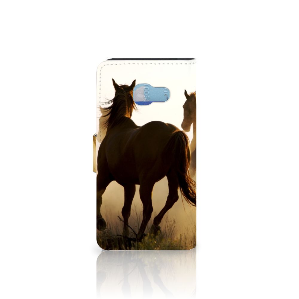 Samsung Galaxy A3 2017 Telefoonhoesje met Pasjes Design Cowboy