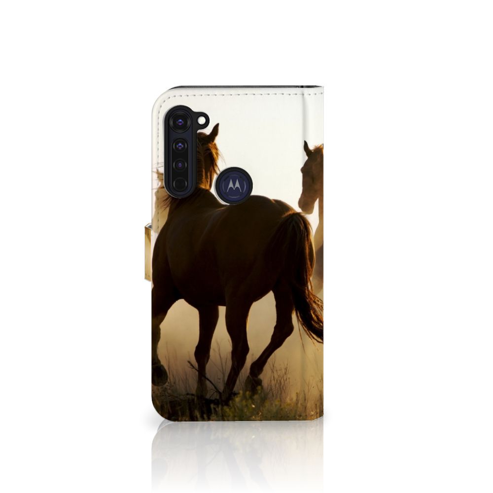 Motorola Moto G Pro Telefoonhoesje met Pasjes Design Cowboy