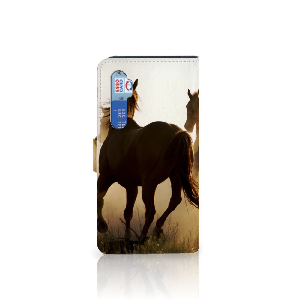Xiaomi Mi Note 10 Lite Telefoonhoesje met Pasjes Design Cowboy
