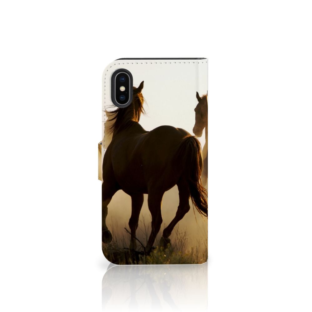 Apple iPhone X | Xs Telefoonhoesje met Pasjes Design Cowboy
