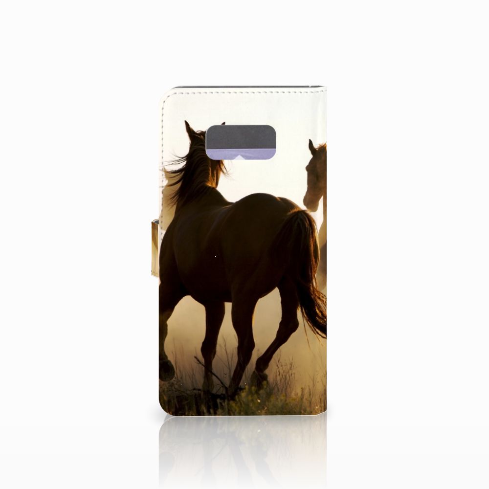 Samsung Galaxy S8 Plus Telefoonhoesje met Pasjes Design Cowboy