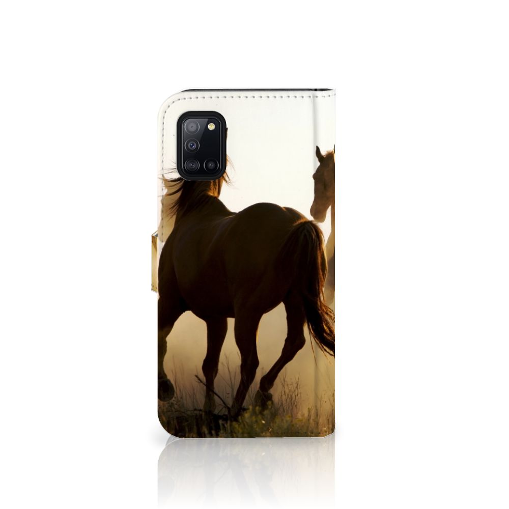 Samsung Galaxy A31 Telefoonhoesje met Pasjes Design Cowboy