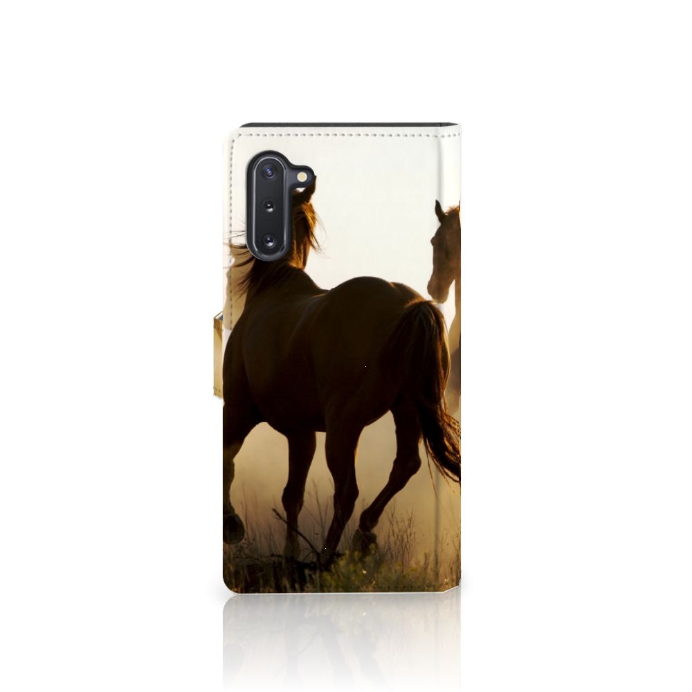 Samsung Galaxy Note 10 Telefoonhoesje met Pasjes Design Cowboy