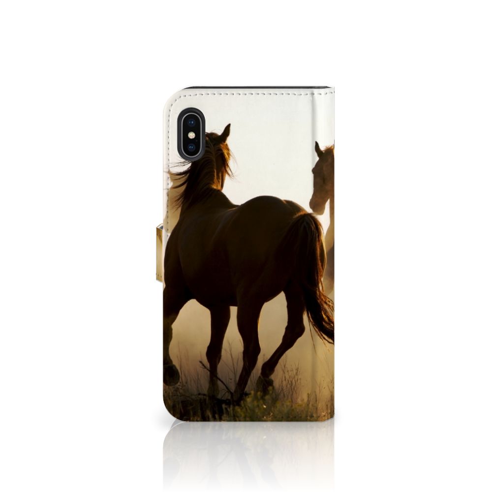 Apple iPhone Xs Max Telefoonhoesje met Pasjes Design Cowboy