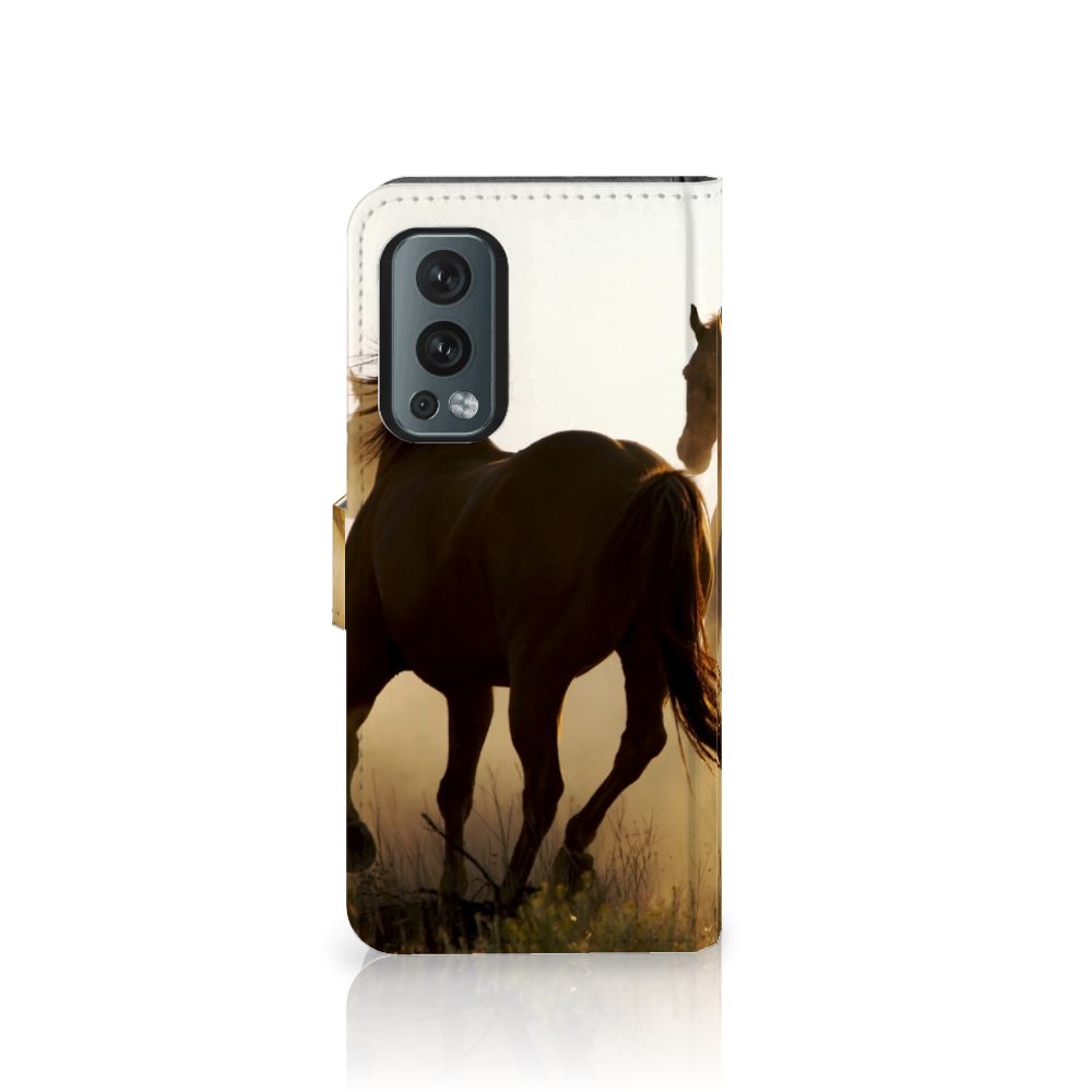 OnePlus Nord 2 5G Telefoonhoesje met Pasjes Design Cowboy