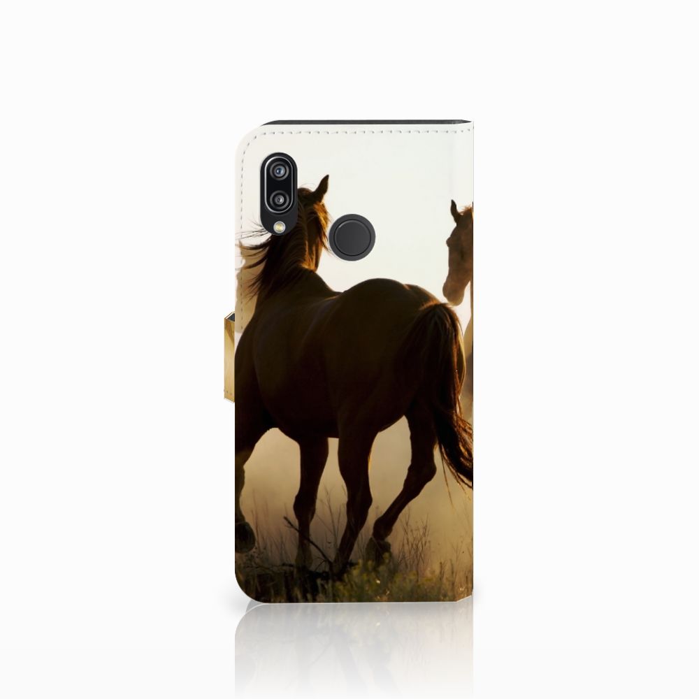 Huawei P20 Lite Telefoonhoesje met Pasjes Design Cowboy