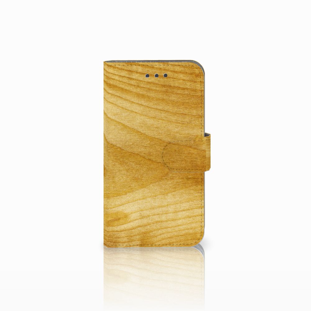 Samsung Galaxy Xcover 3 | Xcover 3 VE Book Style Case Licht Hout