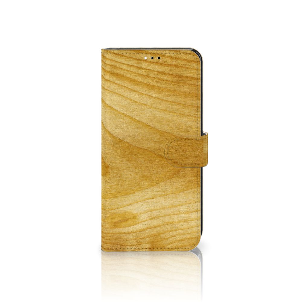Xiaomi Redmi 9T | Poco M3 Book Style Case Licht Hout