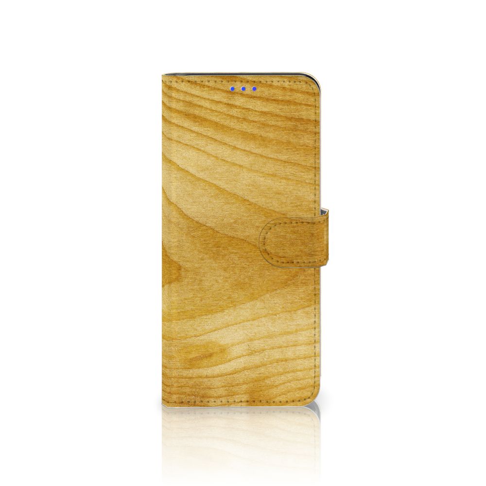 OPPO Reno5 Z | A94 5G Book Style Case Licht Hout
