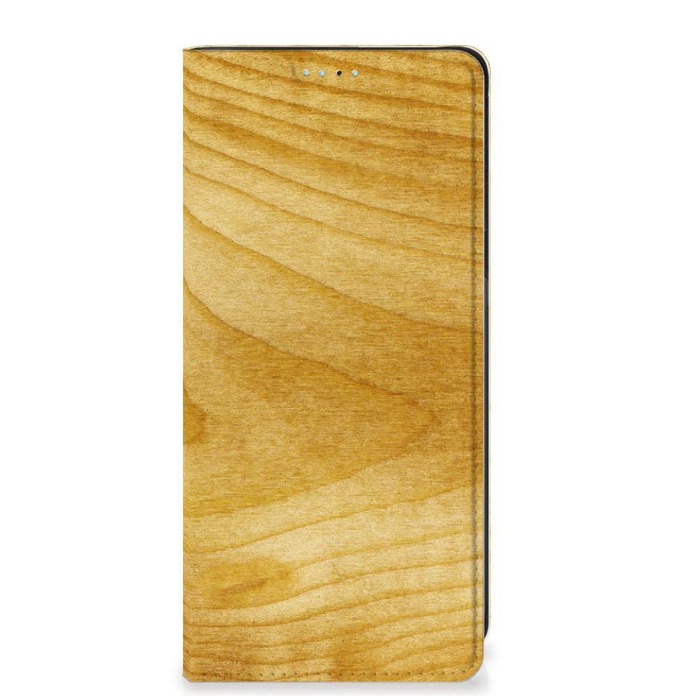 Xiaomi Redmi Note 11/11S Book Wallet Case Licht Hout