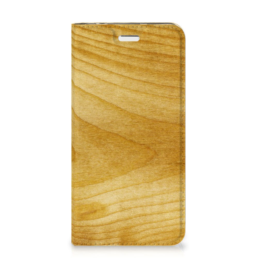 Huawei Y5 2 | Y6 Compact Book Wallet Case Licht Hout