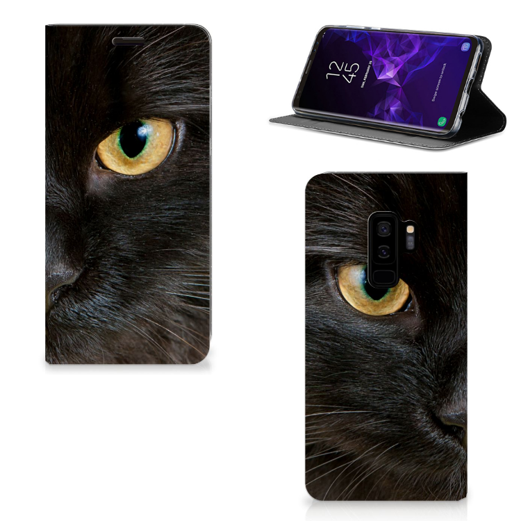 Samsung Galaxy S9 Plus Hoesje maken Zwarte Kat