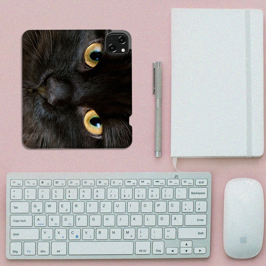 iPhone 13 Hoesje maken Zwarte Kat