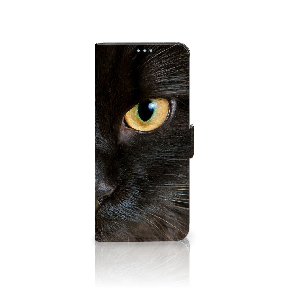 Xiaomi Poco F2 Pro Telefoonhoesje met Pasjes Zwarte Kat
