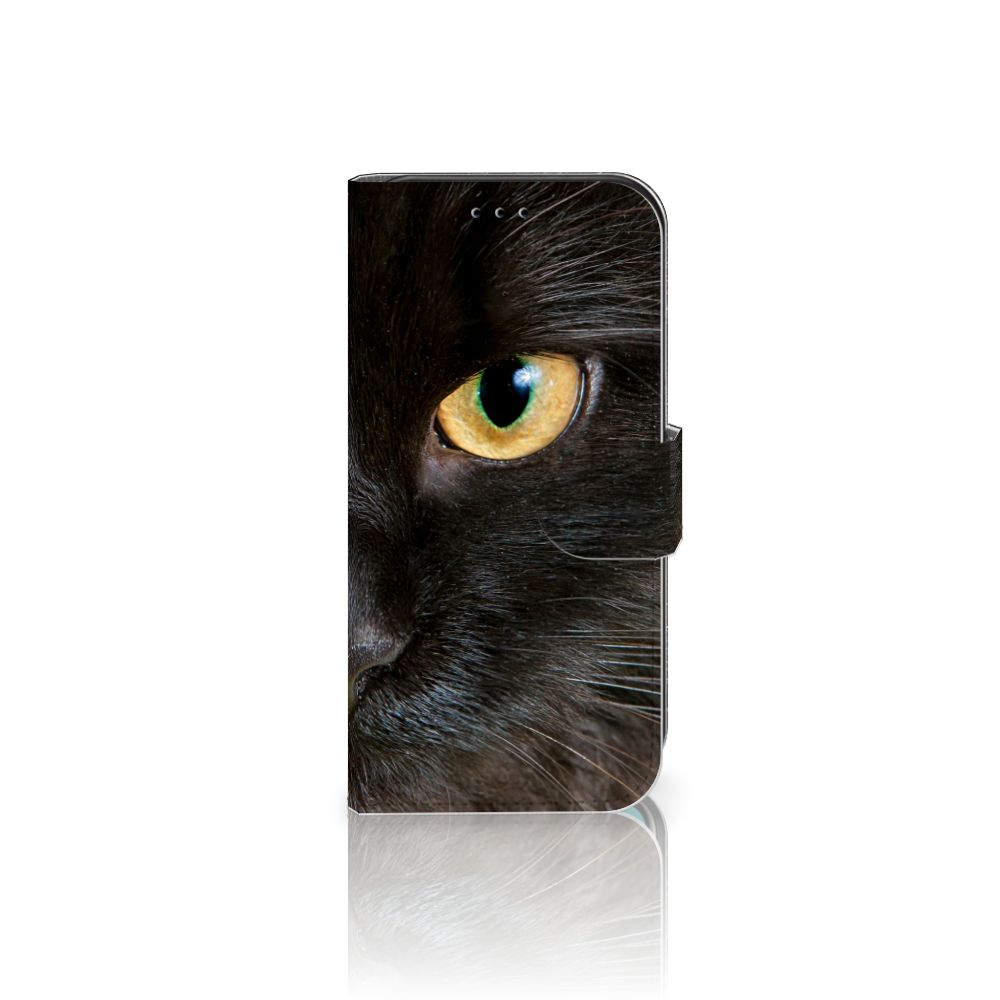 Apple iPhone 11 Pro Telefoonhoesje met Pasjes Zwarte Kat