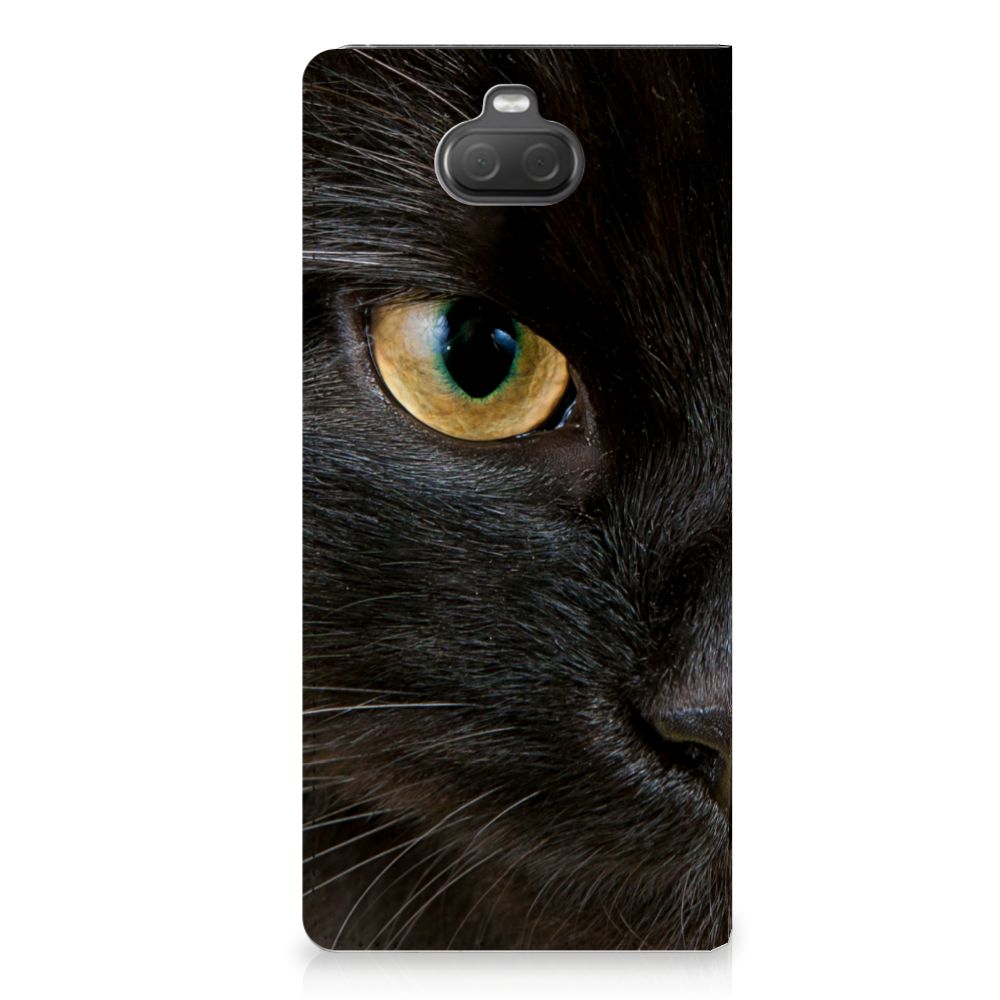 Sony Xperia 10 Plus Hoesje maken Zwarte Kat
