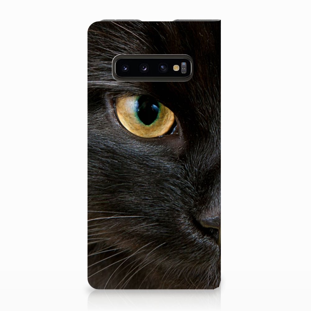 Samsung Galaxy S10 Plus Hoesje maken Zwarte Kat