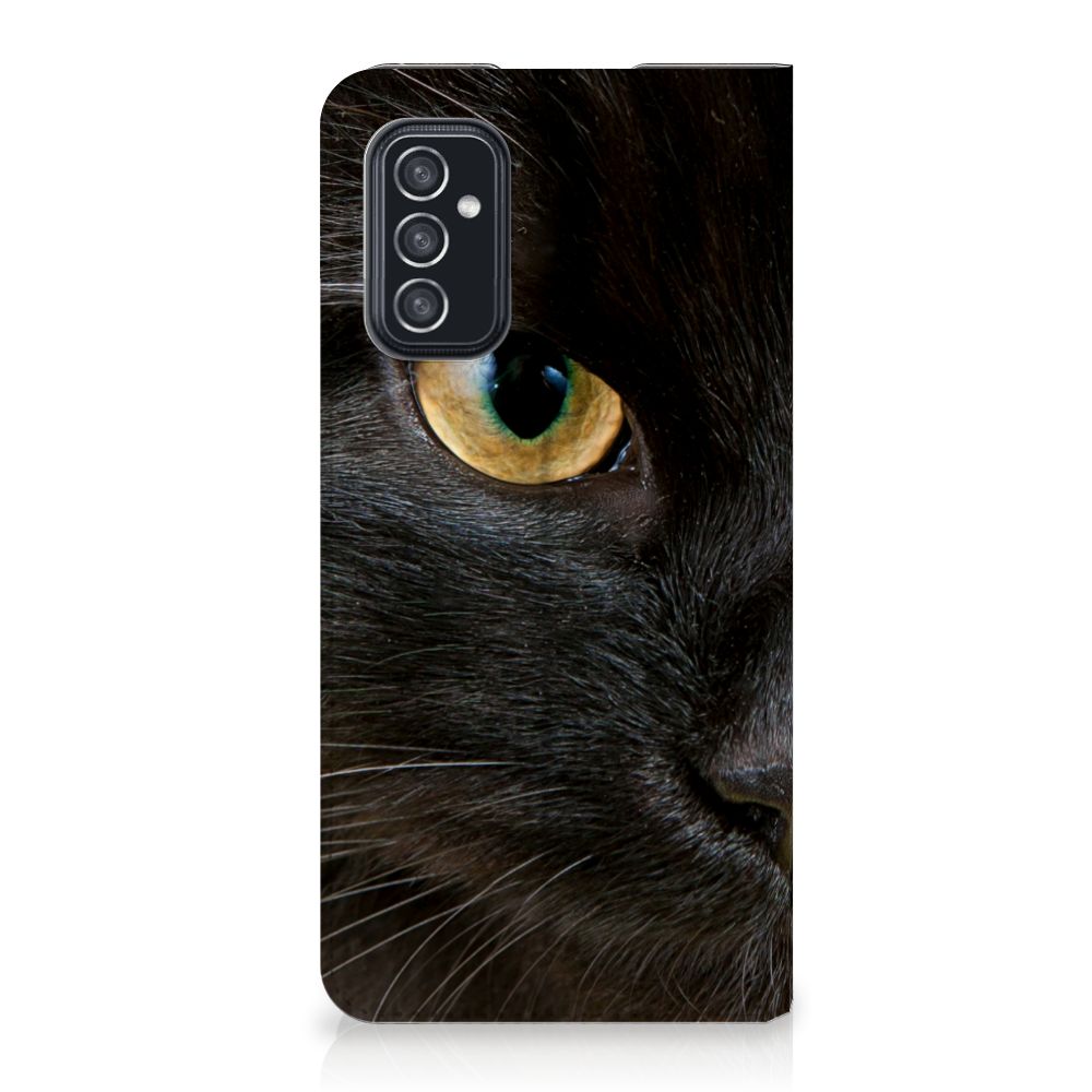 Samsung Galaxy M52 Hoesje maken Zwarte Kat