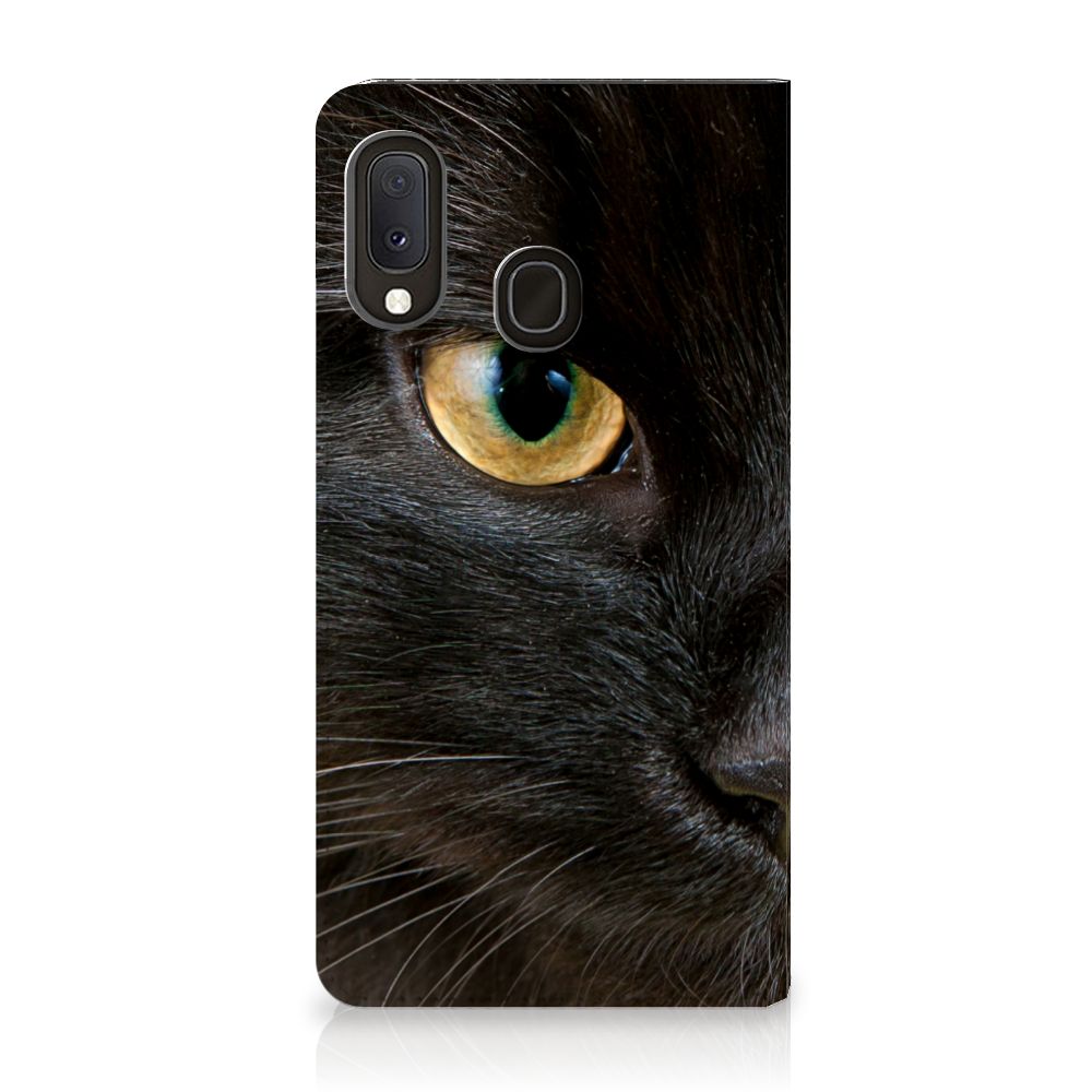 Samsung Galaxy A20e Hoesje maken Zwarte Kat