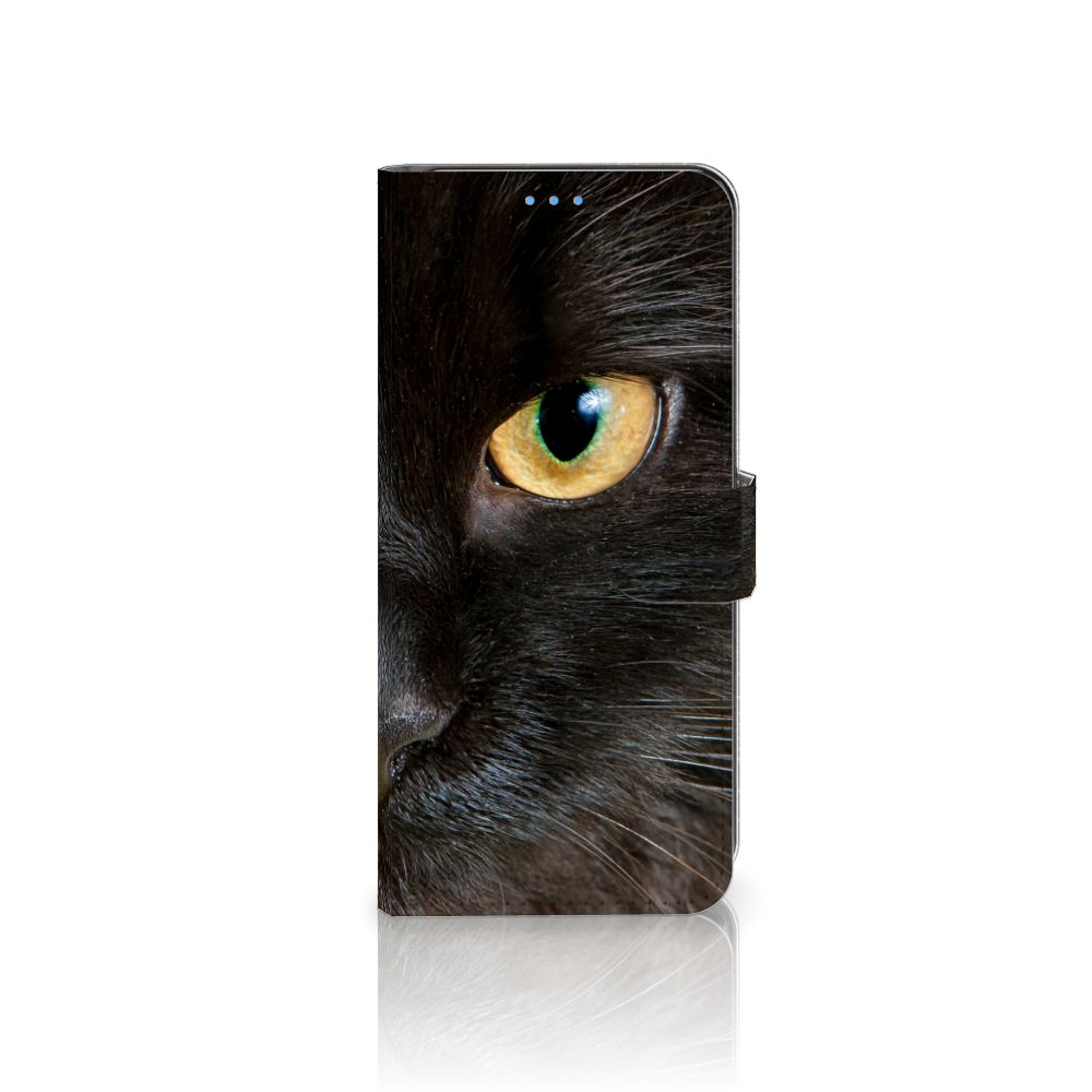 Xiaomi Mi 10T Pro | Mi 10T Telefoonhoesje met Pasjes Zwarte Kat