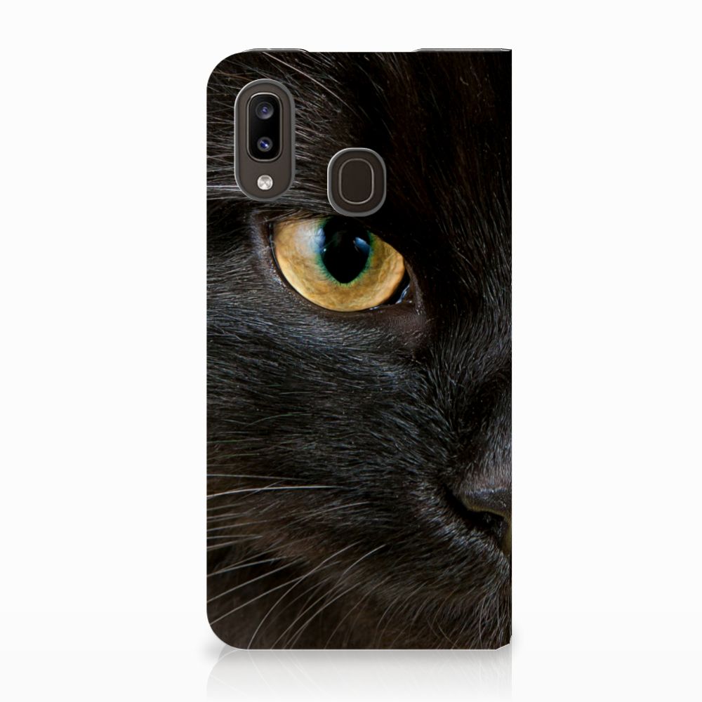 Samsung Galaxy A30 Hoesje maken Zwarte Kat