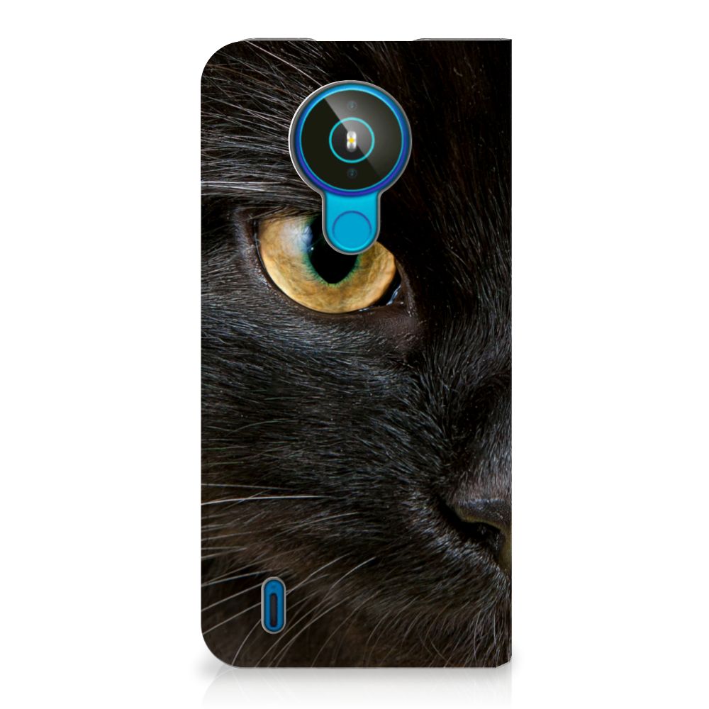 Nokia 1.4 Hoesje maken Zwarte Kat