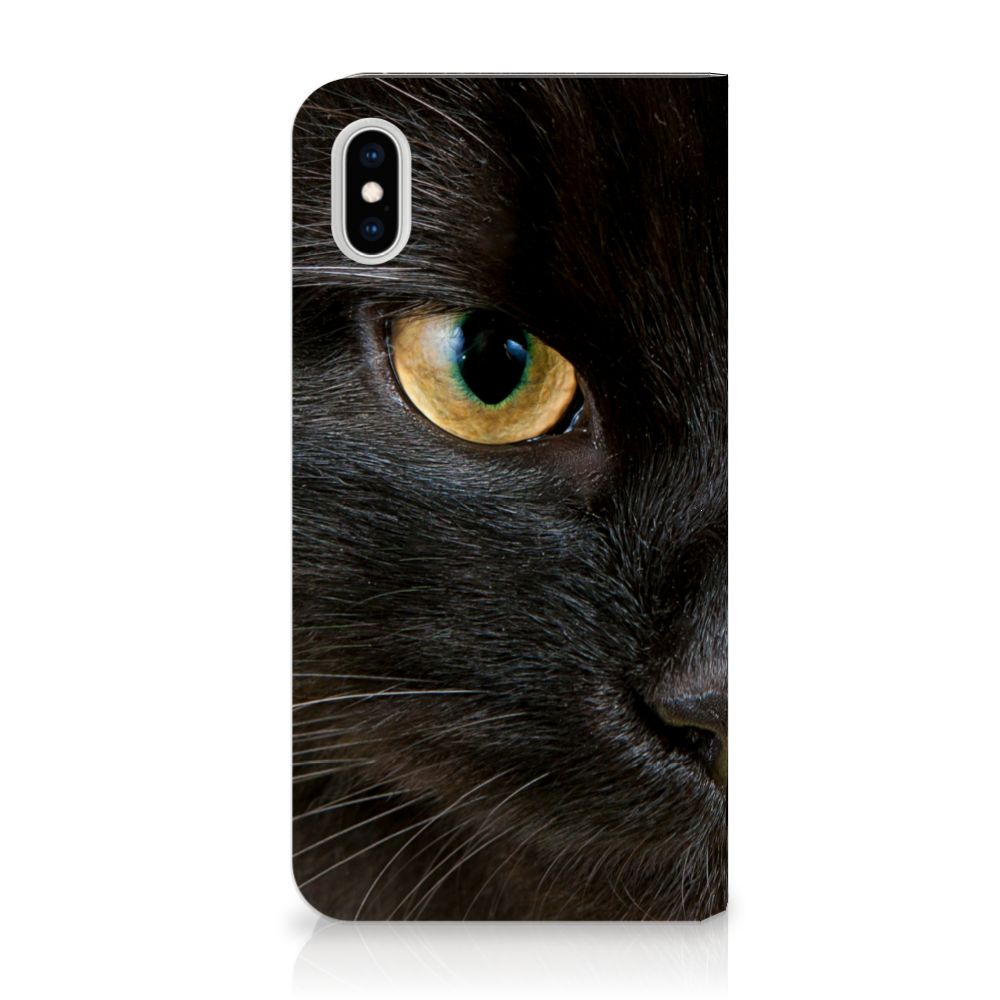 Apple iPhone Xs Max Hoesje maken Zwarte Kat