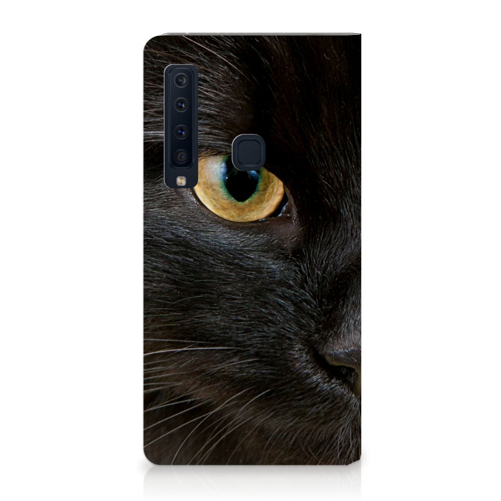 Samsung Galaxy A9 (2018) Hoesje maken Zwarte Kat