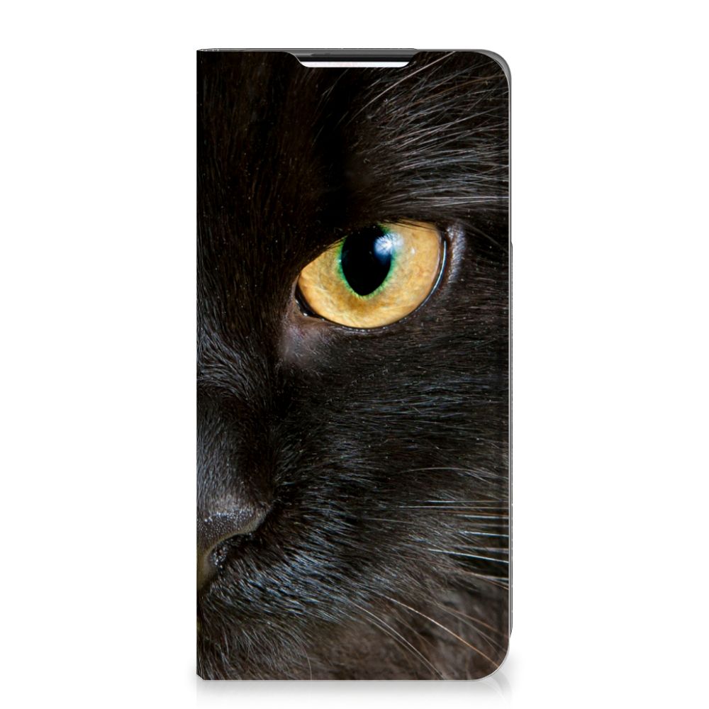 Samsung Galaxy S21 Hoesje maken Zwarte Kat