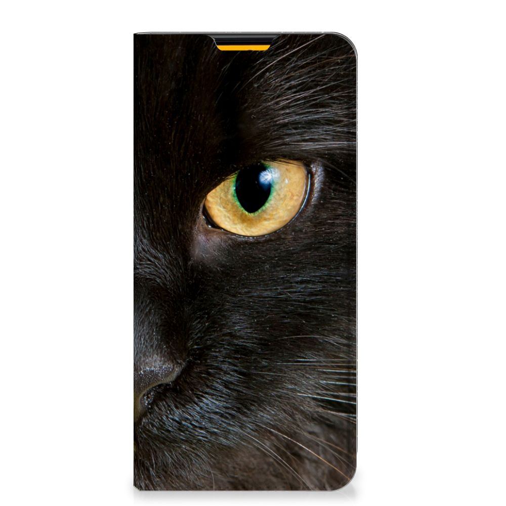 Samsung Galaxy M52 Hoesje maken Zwarte Kat