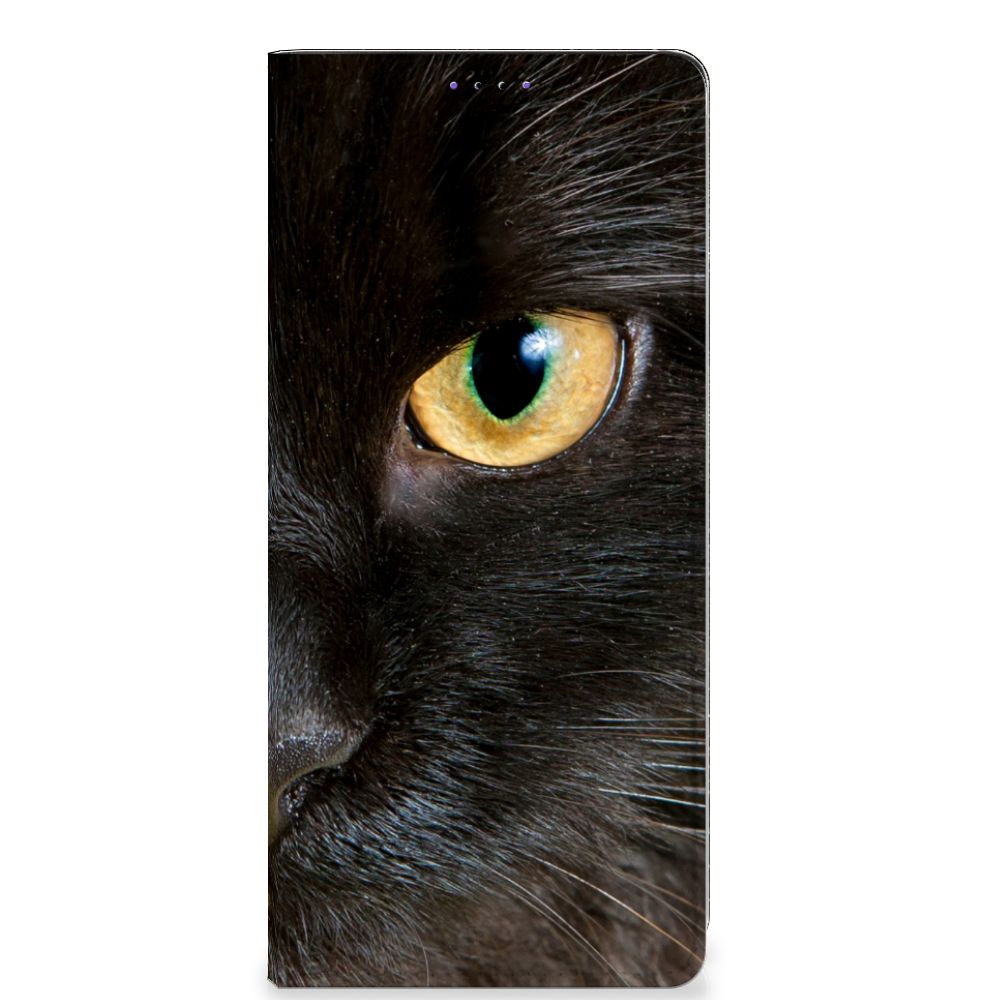 Samsung Galaxy A22 5G Hoesje maken Zwarte Kat