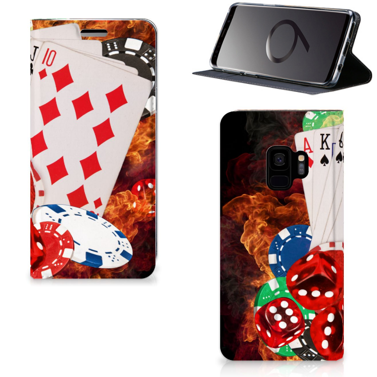 Samsung Galaxy S9 Hippe Standcase Casino