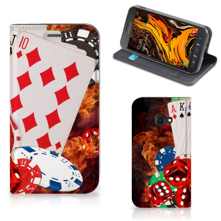 Samsung Galaxy Xcover 4s Hippe Standcase Casino