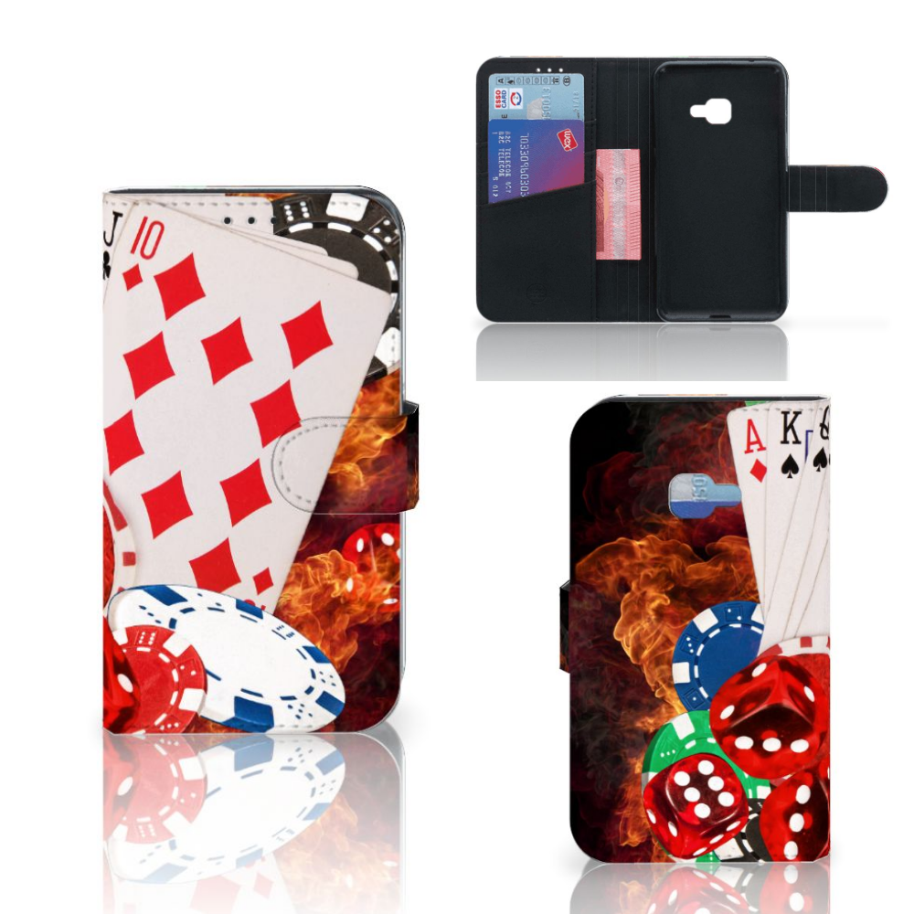 Samsung Galaxy Xcover 4 | Xcover 4s Wallet Case met Pasjes Casino