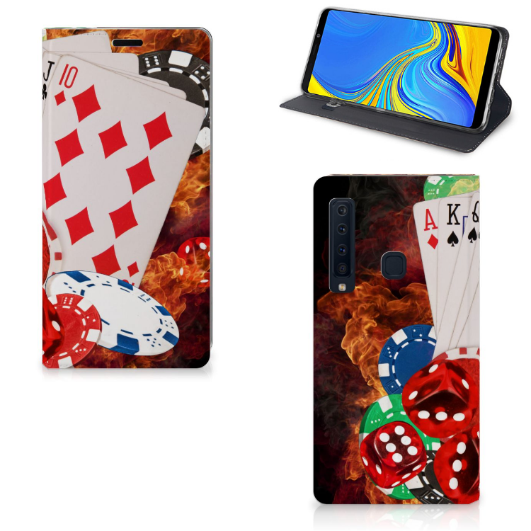Samsung Galaxy A9 (2018) Hippe Standcase Casino