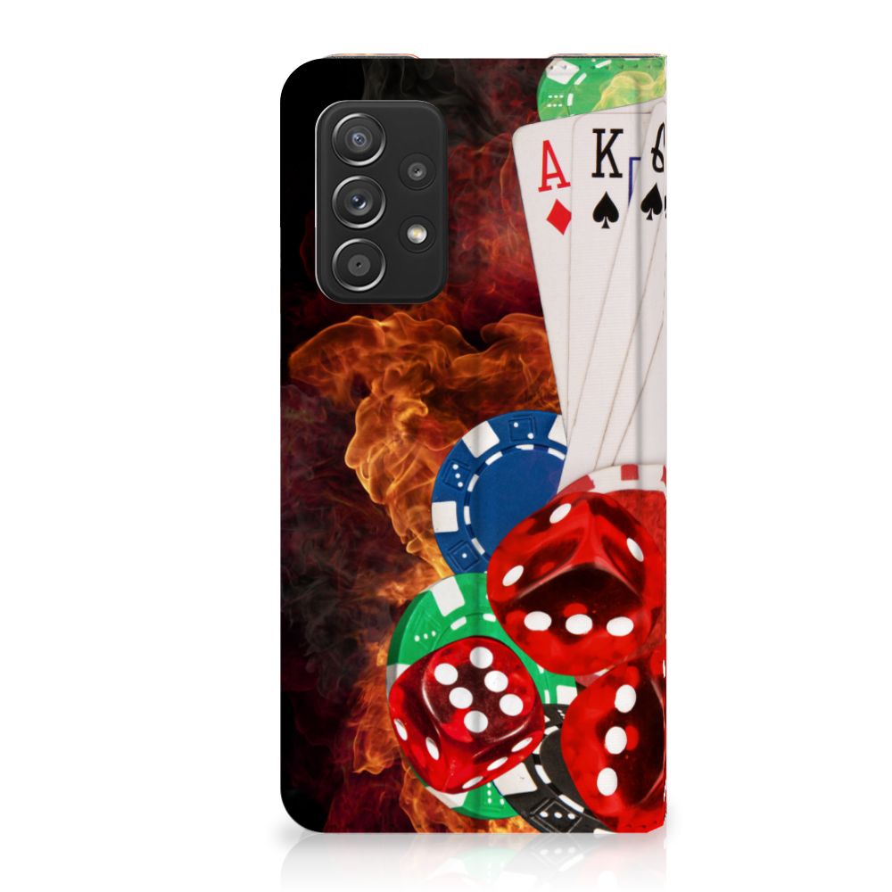 Samsung Galaxy A52 Hippe Standcase Casino