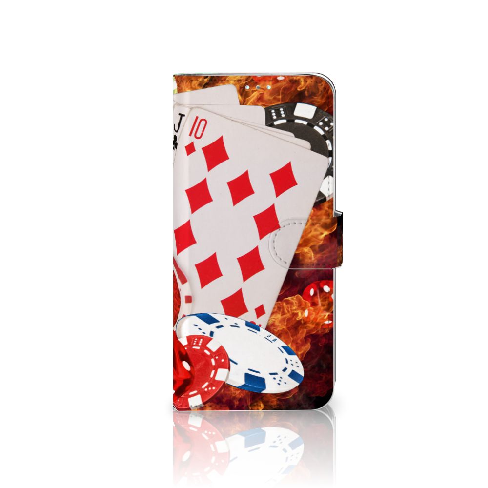 Samsung Galaxy A71 Wallet Case met Pasjes Casino