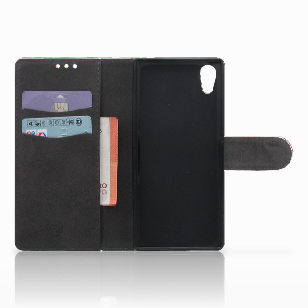 Sony Xperia XA1 Wallet Case met Pasjes Casino