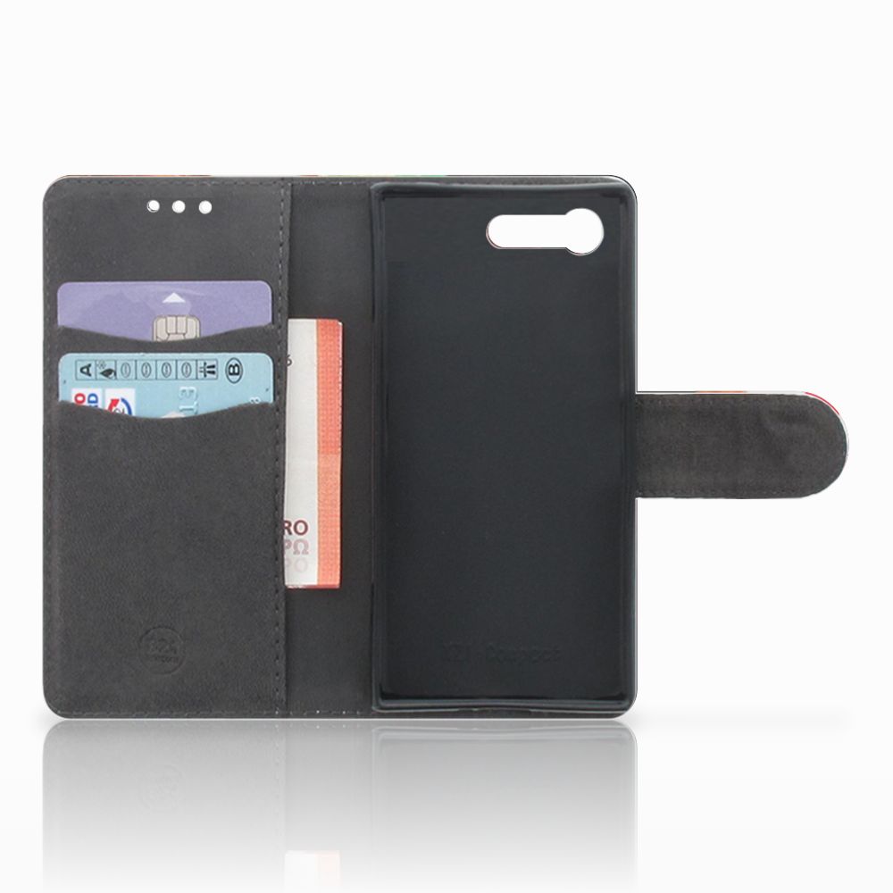 Sony Xperia X Compact Wallet Case met Pasjes Casino