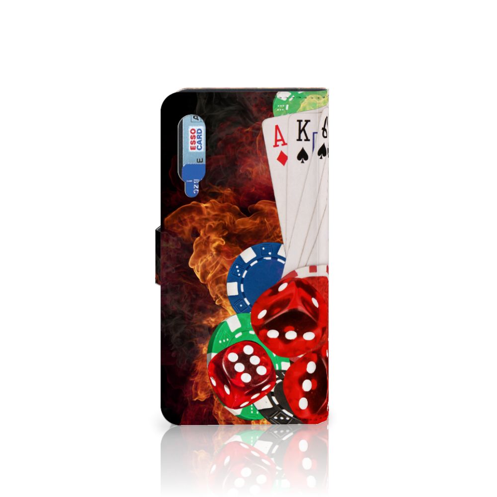 Xiaomi Mi 9 Wallet Case met Pasjes Casino