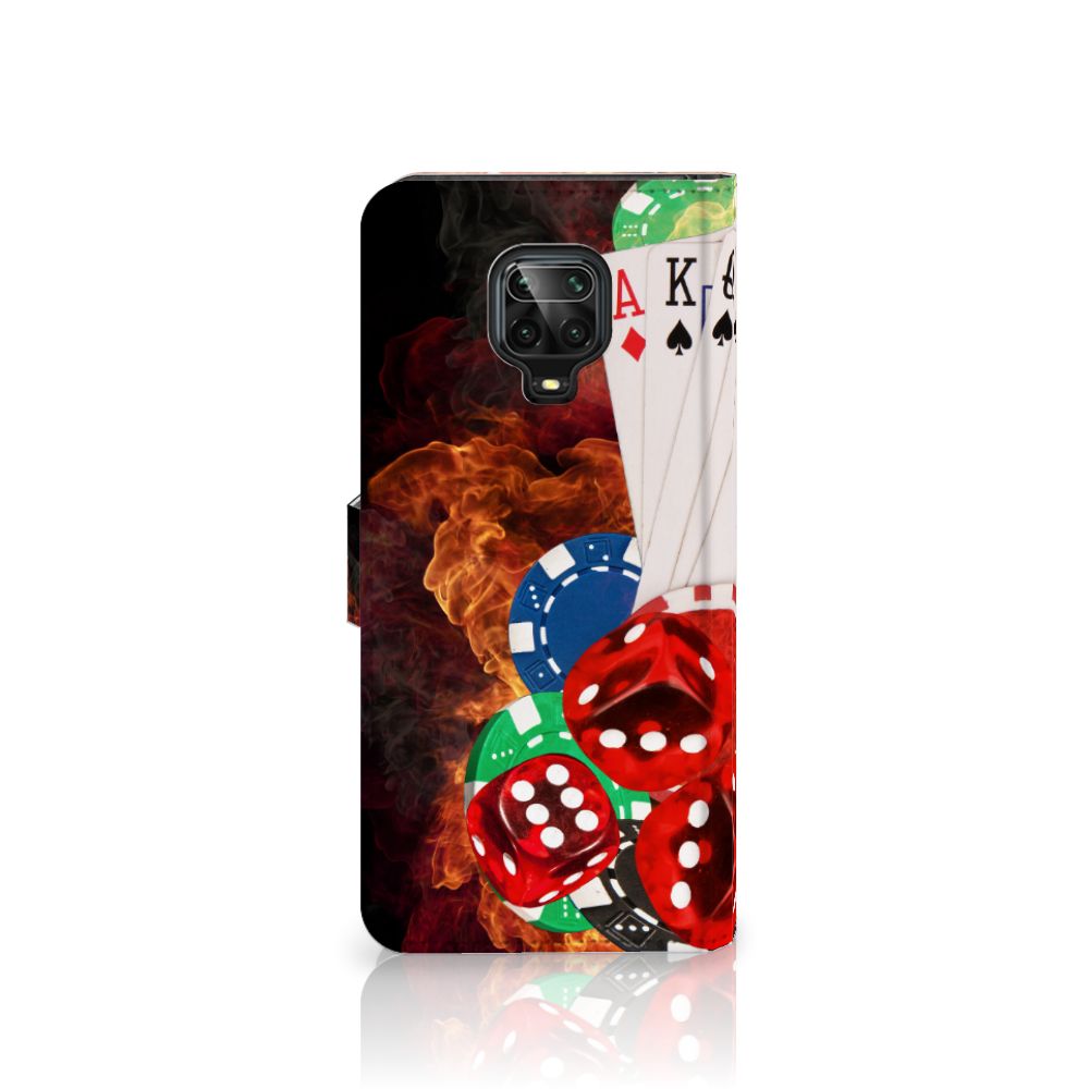 Xiaomi Redmi Note 9 Pro | Note 9S Wallet Case met Pasjes Casino