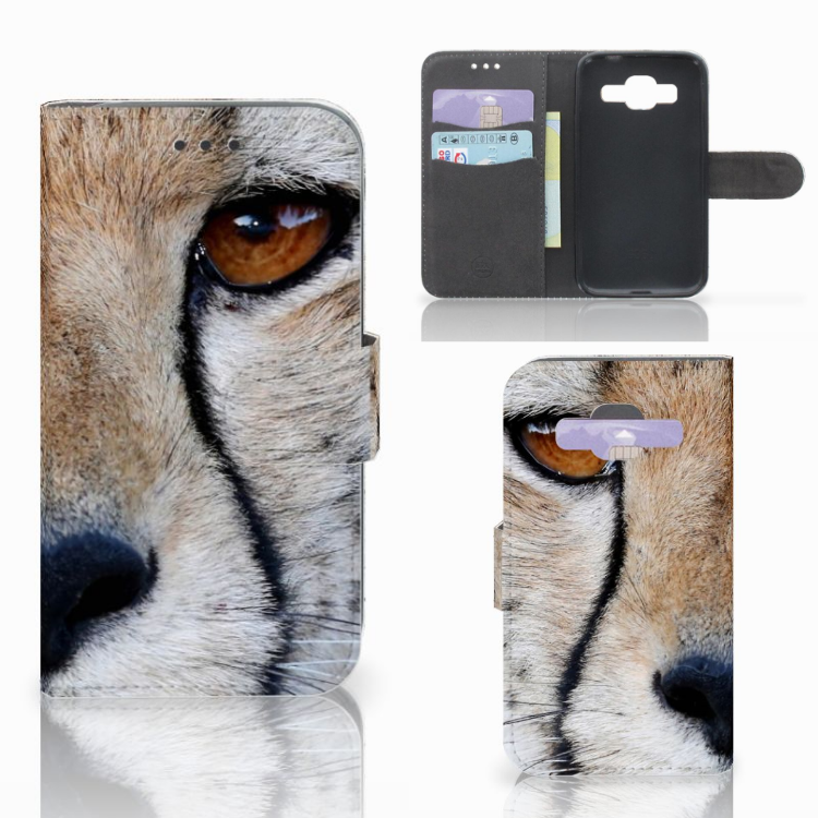 Samsung Galaxy Core Prime Uniek Design Hoesje Cheetah
