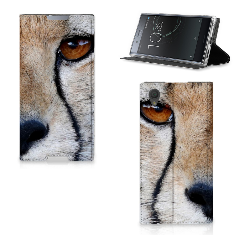 Sony Xperia L1 Standcase Hoesje Design Cheetah